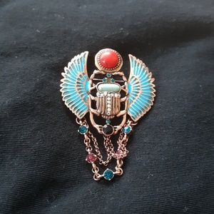 Egypt Scrab Beetle Brooch